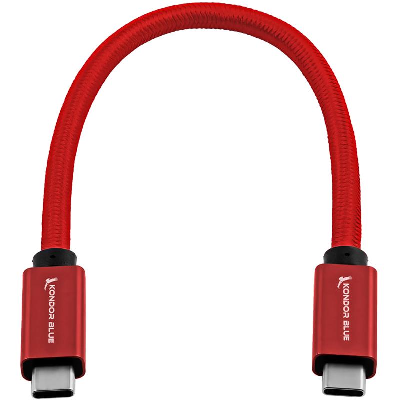 Kondor Blue USB C to USB C High Speed Cable for SSD Recording -  (8.5